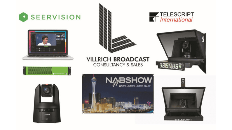 Villrich Broadcast Demonstrates an automated PTZ solution with NDI at the NABSHOW 2022 