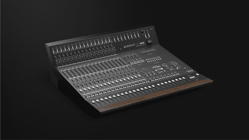 Audient Previews Upgraded Compact Console: ASP4816-HE at NAMM