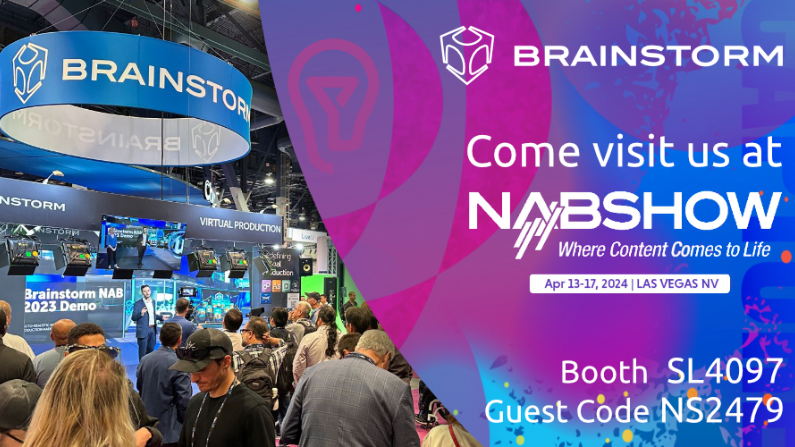 Brainstorm Introduces Suite 6 at NAB 2024